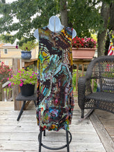 Load image into Gallery viewer, Ladies XL dress, reverse tie dye
