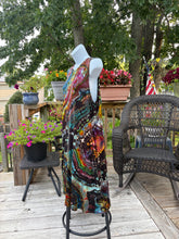 Load image into Gallery viewer, Ladies XL dress, reverse tie dye
