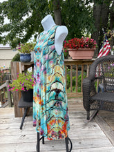 Load image into Gallery viewer, Ladies Medium dress, reverse tie dye
