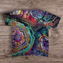 Load image into Gallery viewer, XL Tshirt, reverse geode tie dye

