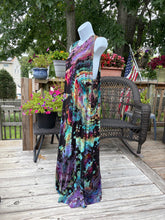 Load image into Gallery viewer, Ladies XL dress, reverse tie dye
