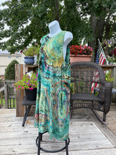 Load image into Gallery viewer, Ladies XXL dress, reverse tie dye
