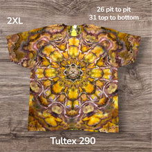 Load image into Gallery viewer, 2XL Tshirt, mandala tie dye
