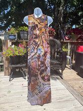 Load image into Gallery viewer, Ladies large dress,  reverse tie dye
