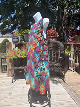 Load image into Gallery viewer, Ladies XL dress, reverse tie dye
