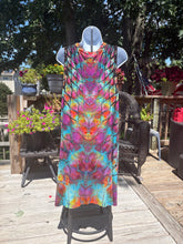 Load image into Gallery viewer, Ladies XL dress, reverse tie dye
