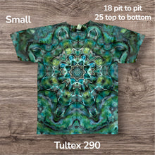 Load image into Gallery viewer, Small Tshirt,  mandala tie dye

