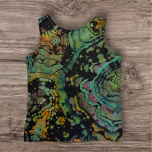 Load image into Gallery viewer, Ladies XXL tank, reverse tie dye
