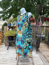 Load image into Gallery viewer, Ladies XL dress, reverse tie dye
