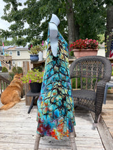 Load image into Gallery viewer, Ladies XL dress, reverse tie dye
