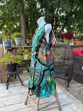 Load image into Gallery viewer, Ladies XL dress, reverse tie dye
