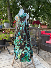 Load image into Gallery viewer, Ladies XL dress, reverse tie dye
