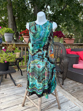 Load image into Gallery viewer, Ladies XL dress, reverse tie dye
