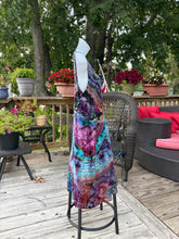 Load image into Gallery viewer, Ladies Medium dress, reverse tie dye
