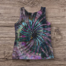 Load image into Gallery viewer, Ladies XL tank,  spiral tie dye

