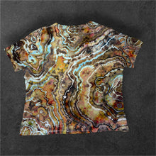 Load image into Gallery viewer, Ladies XL Tshirt ,  geode tie dye
