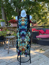Load image into Gallery viewer, Ladies XL dress, reverse tie dye
