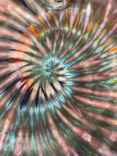 Load image into Gallery viewer, XL Tshirt, spiral tie dye
