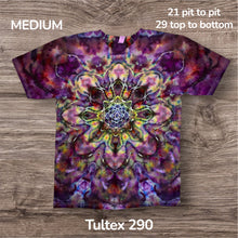 Load image into Gallery viewer, Medium Tshirt, mandala tie dye
