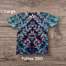 Load image into Gallery viewer, Large Tshirt, tie dye design
