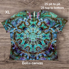 Load image into Gallery viewer, Ladies XL Tshirt ,  mandala tie dye
