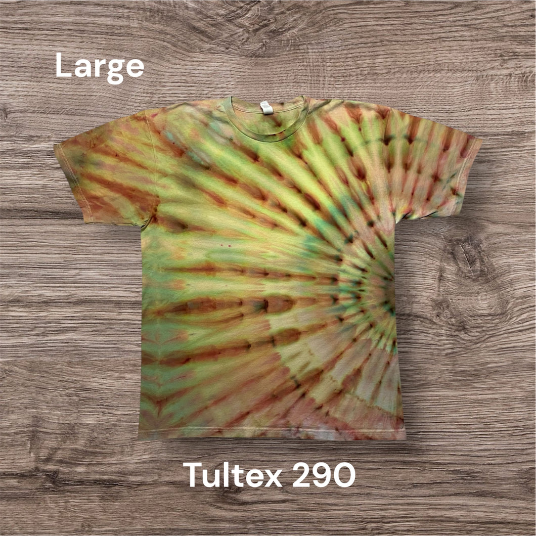 Large Tshirt, tie dye design