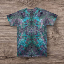 Load image into Gallery viewer, Small Tshirt, mandala tie dye
