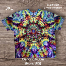 Load image into Gallery viewer, 3XL Tshirt, mandala tie dye
