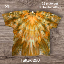 Load image into Gallery viewer, XL Tshirt, tie dye design
