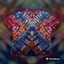 Load image into Gallery viewer, Ladies XL Tshirt, reverse tie dye
