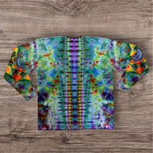 Load image into Gallery viewer, XL long sleeve Tshirt, tie dye design
