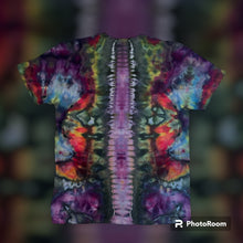 Load image into Gallery viewer, Adult Medium Tshirt,  mandala tie dye design
