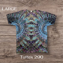 Load image into Gallery viewer, Large Tshirt, tie dye design
