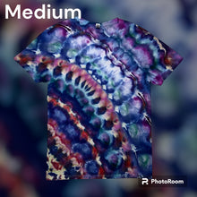 Load image into Gallery viewer, Adult Medium Tshirt,  tie dye design
