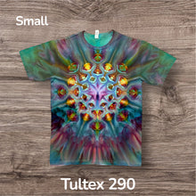 Load image into Gallery viewer, Small Tshirt, mandala tie dye
