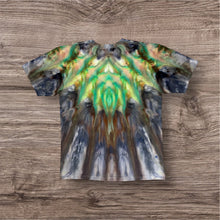 Load image into Gallery viewer, Large Tshirt, tie dye design
