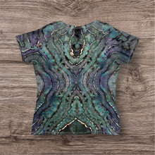 Load image into Gallery viewer, Ladies Large Tshirt, mandala tie dye
