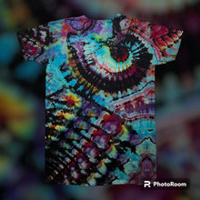 Load image into Gallery viewer, Ladies one size Tshirt dress, reverse tie dye
