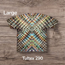 Load image into Gallery viewer, Large Tshirt, prism tie dye
