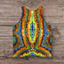 Load image into Gallery viewer, XL unisex tank, mandala tie dye
