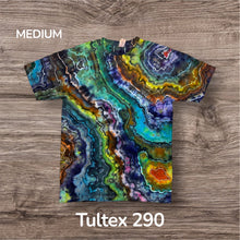 Load image into Gallery viewer, Medium Tshirt, geode tie dye
