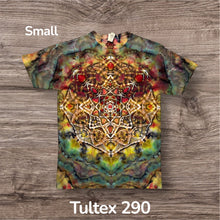 Load image into Gallery viewer, Small Tshirt, mandala tie dye

