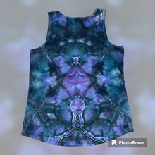 Load image into Gallery viewer, Ladies Large tank, mandala tie dye
