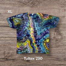 Load image into Gallery viewer, XL Tshirt, geode tie dye
