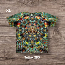 Load image into Gallery viewer, XL Tshirt, mandala tie dye
