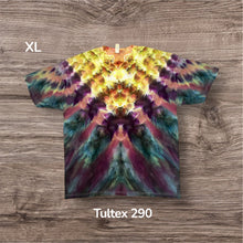 Load image into Gallery viewer, XL Tshirt, tie dye design
