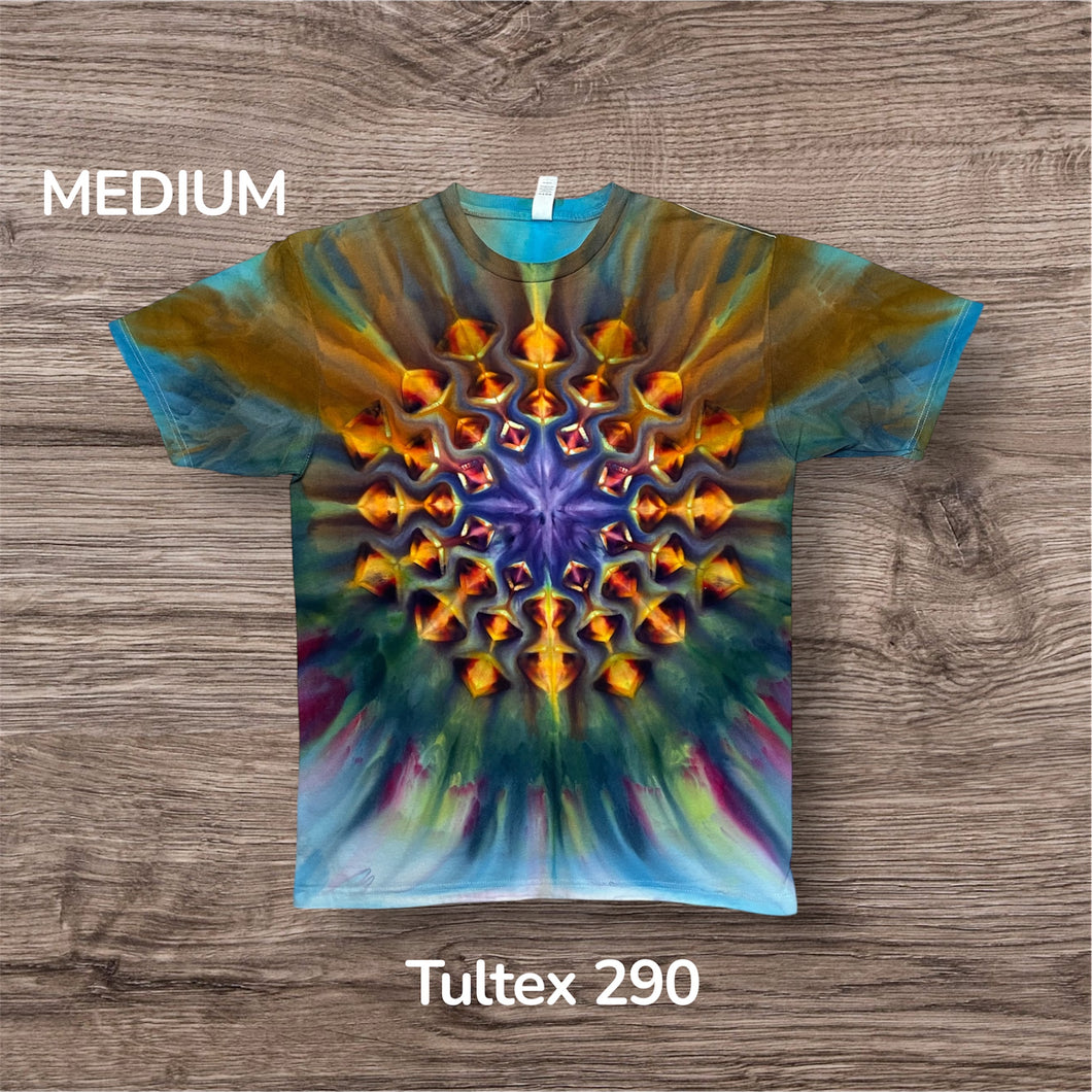 Medium Tshirt, mandala tie dye