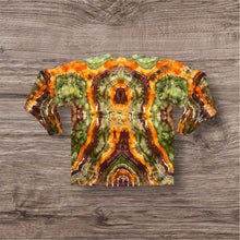 Load image into Gallery viewer, 2XL long sleeve Tshirt, mandala tie dye
