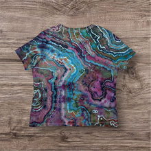 Load image into Gallery viewer, Ladies XL Tshirt,  geode tie dye design
