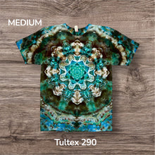 Load image into Gallery viewer, Medium Tshirt, mandala tie dye
